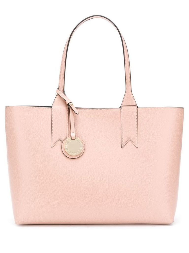 Emporio Armani rectangular tote bag - Pink
