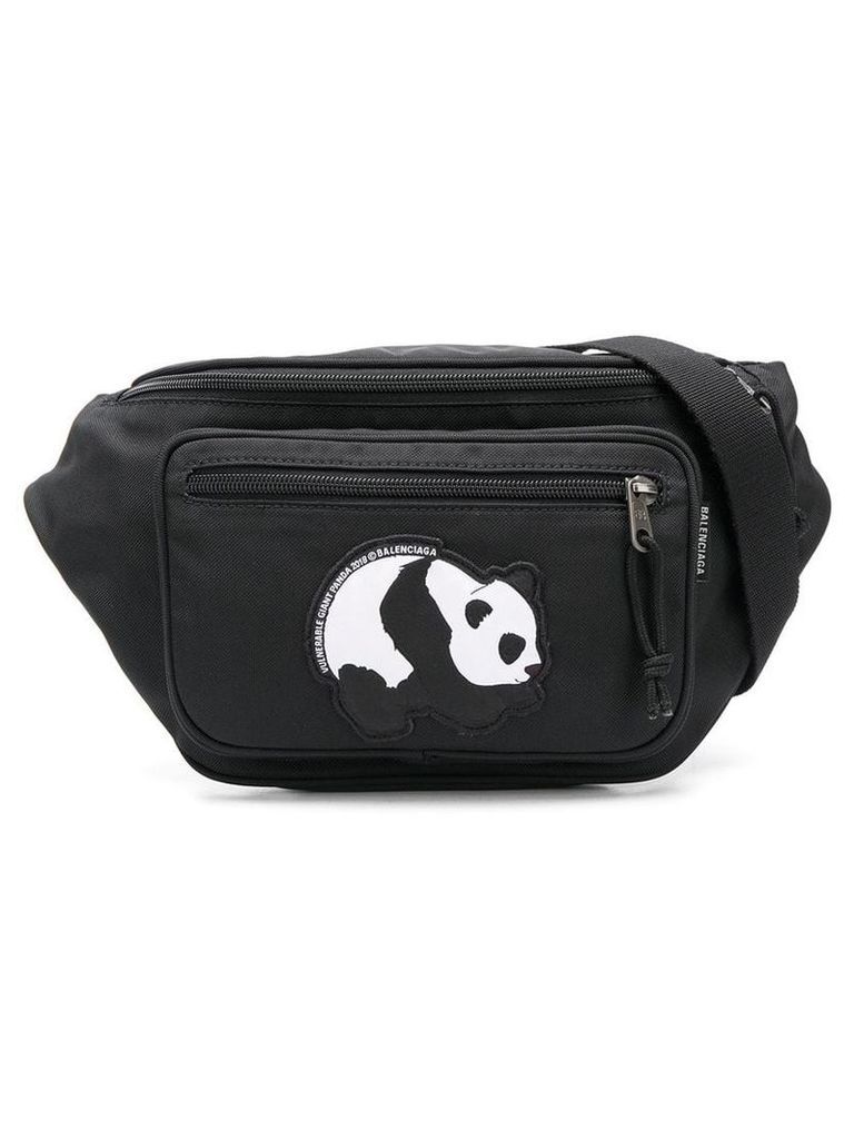 Balenciaga Explorer panda belt bag - Black