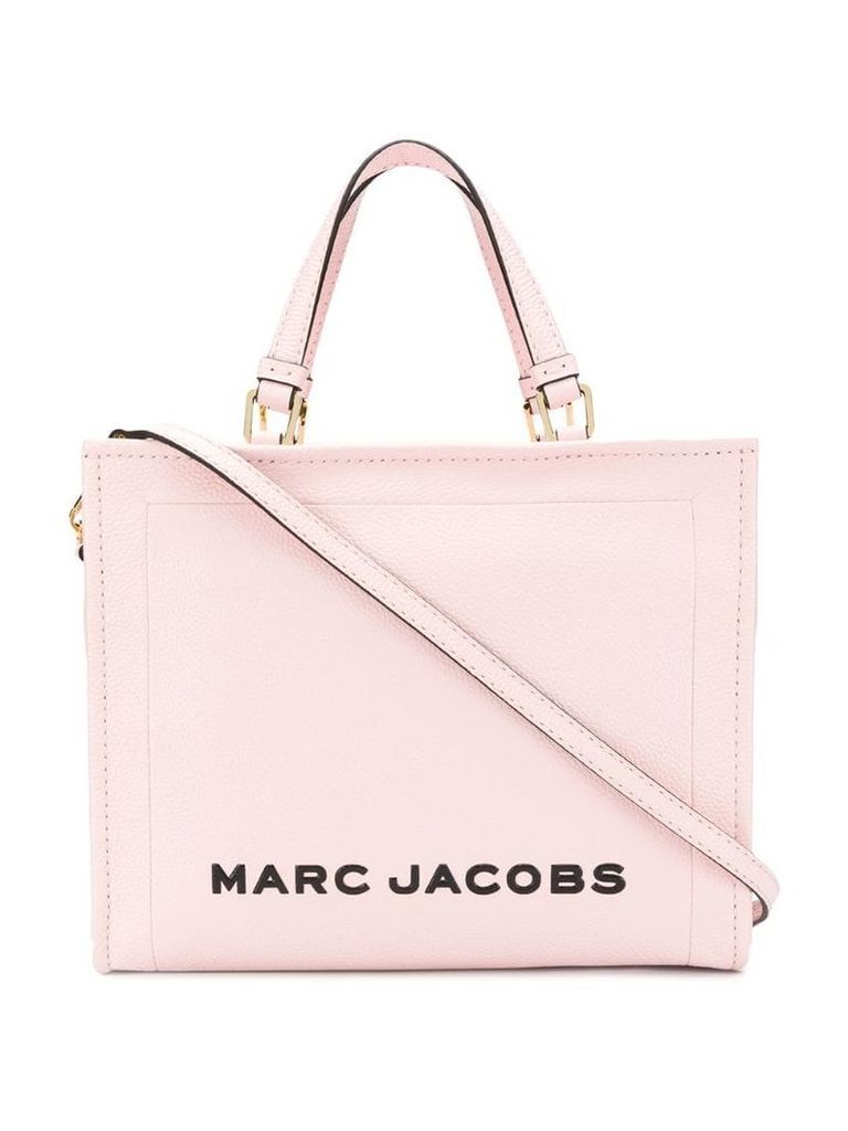 Marc Jacobs logo print tote bag - Pink