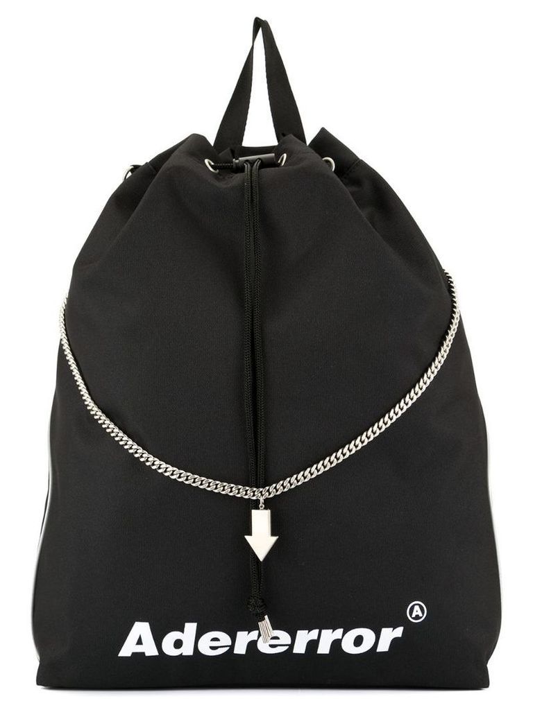 Ader Error chain trim backpack - Black