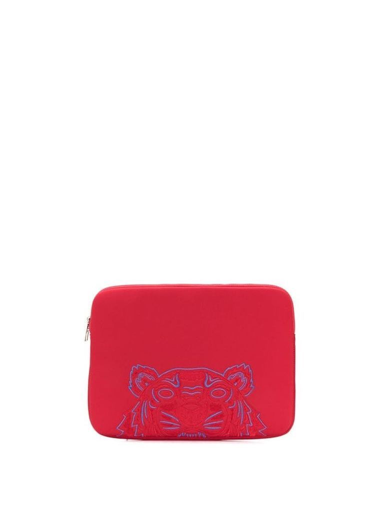 Kenzo Tiger laptop bag - Red