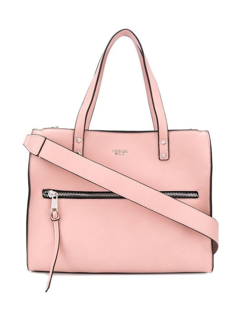 Tosca Blu shoulder panelled bag - Pink