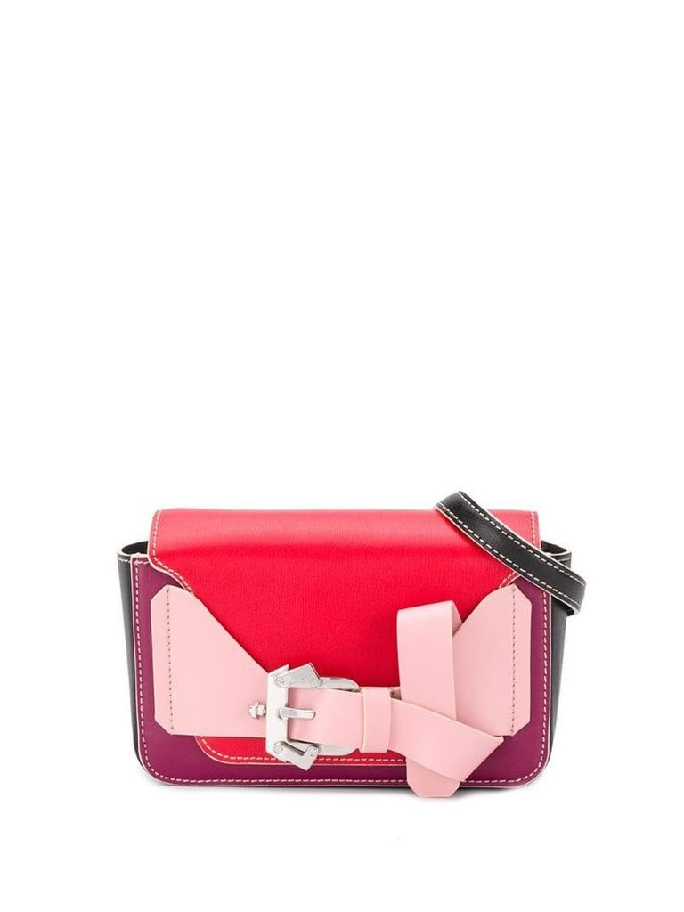 Paula Cademartori front buckle belt bags - Pink