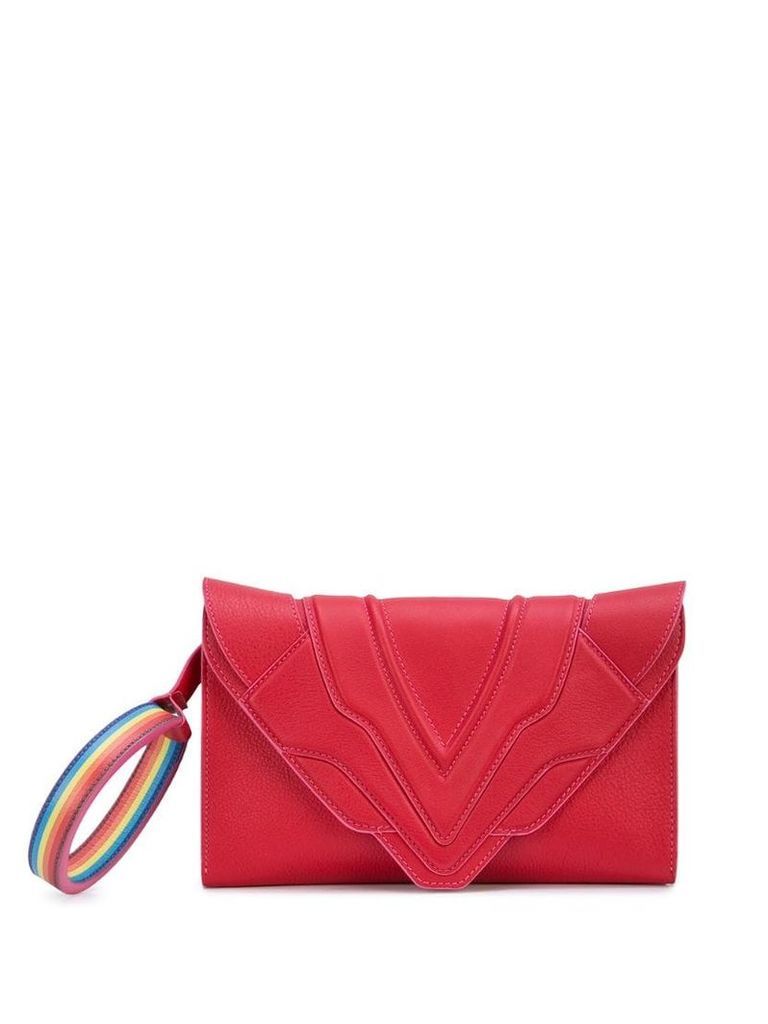 Elena Ghisellini Rainbow hoop shoulder bag - Pink