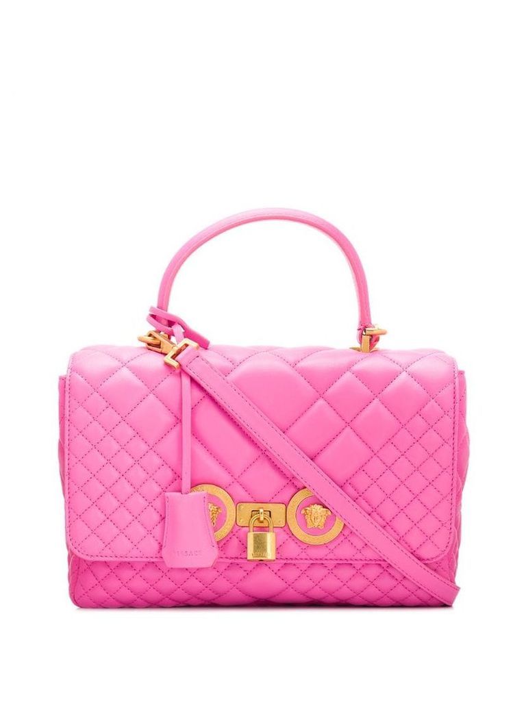 Versace quilted Icon shoulder bag - Pink