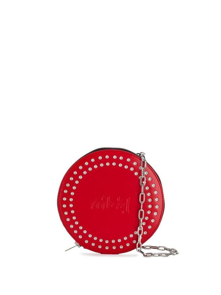 McQ Alexander McQueen round shaped crossbody bag - Red