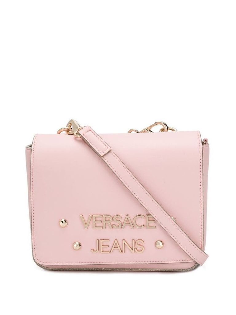 Versace Jeans logo cross-body bag - Pink
