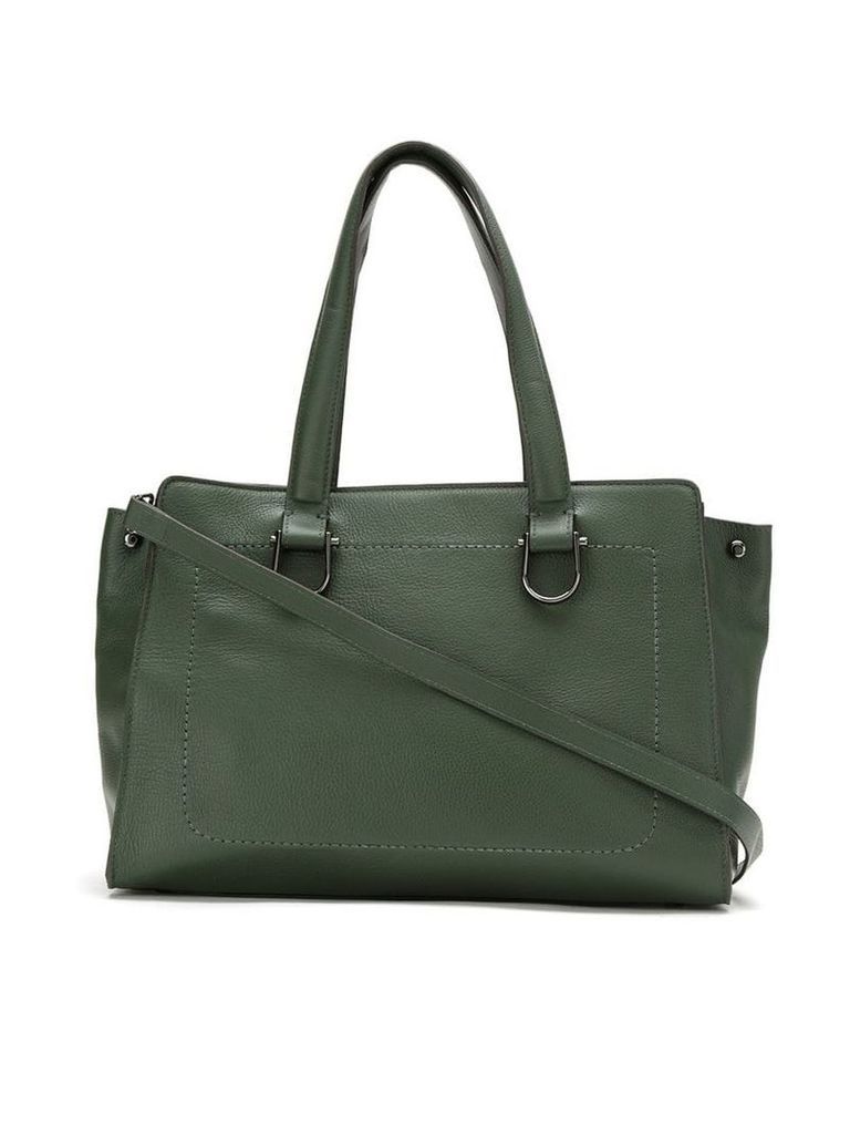 Mara Mac structured leather bag - Green