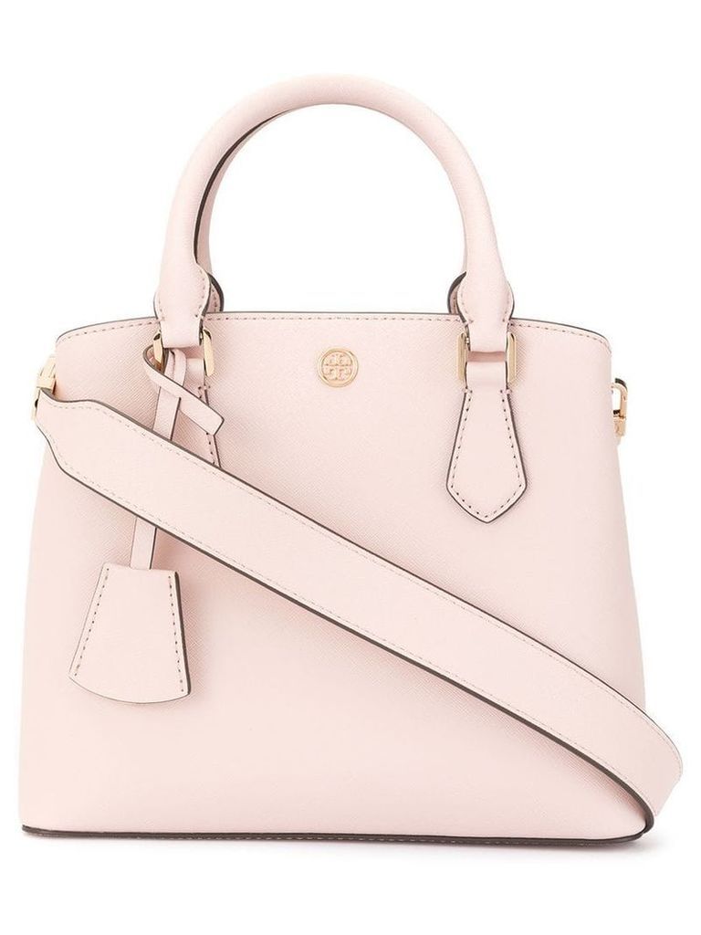 Tory Burch Robinson small triple-compartment tote - Pink