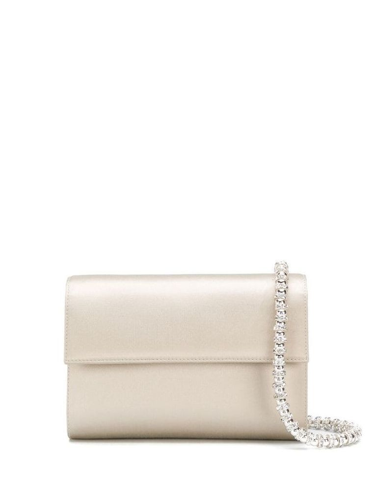 Rodo embellished strap evening bag - Gold