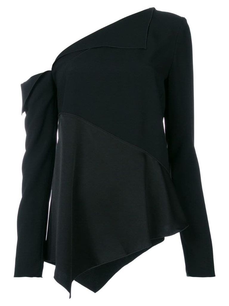 Proenza Schouler open shoulder blouse - Black