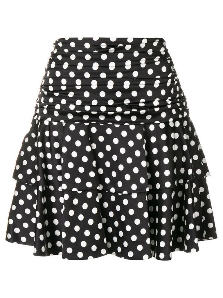 Moschino polka dot print skirt - Black