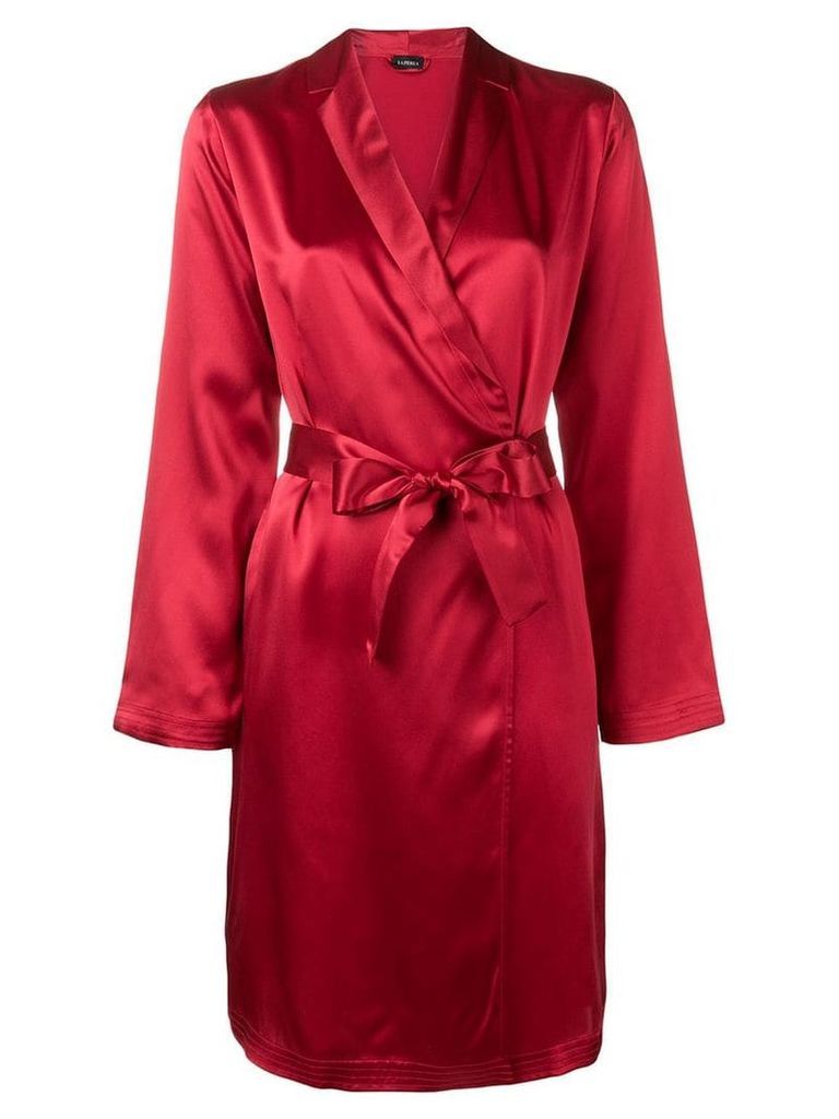 La Perla kimono short robe - Red
