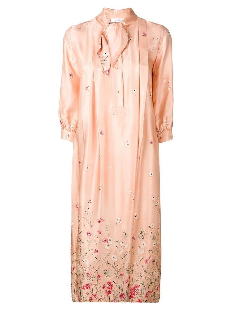 Roseanna floral print shirt dress - Neutrals