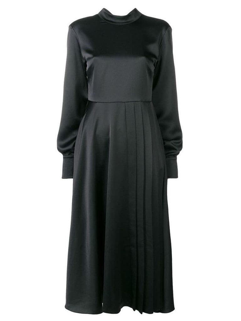 MSGM loose flared dress - Black
