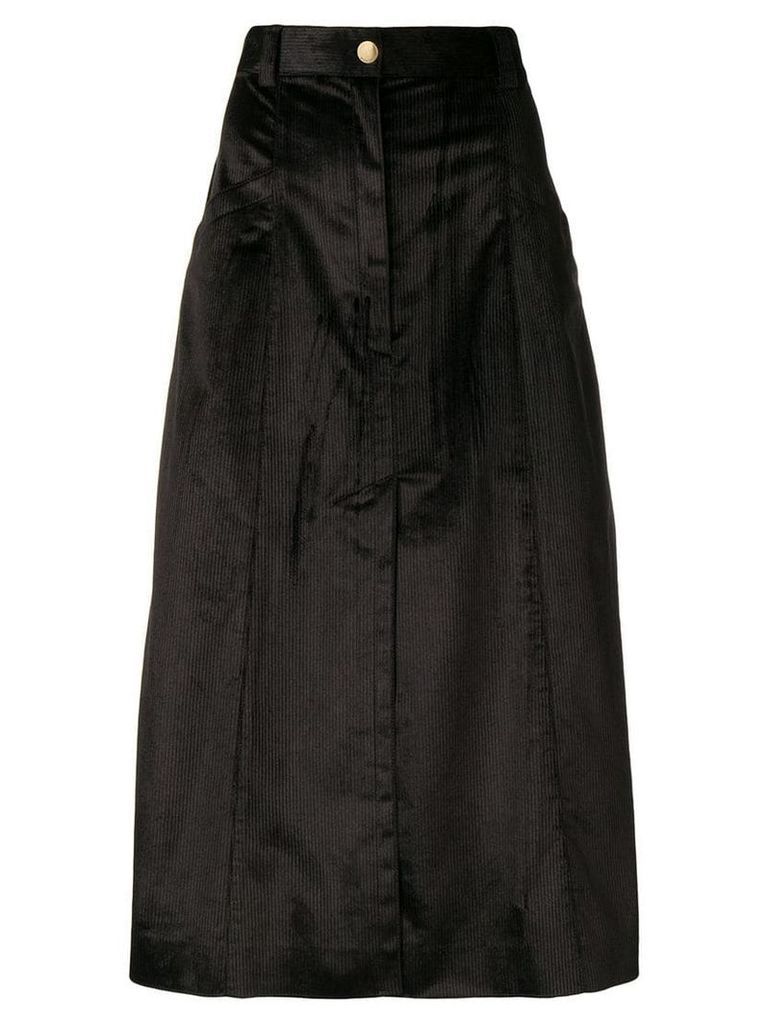 Nina Ricci A-line midi skirt - Black