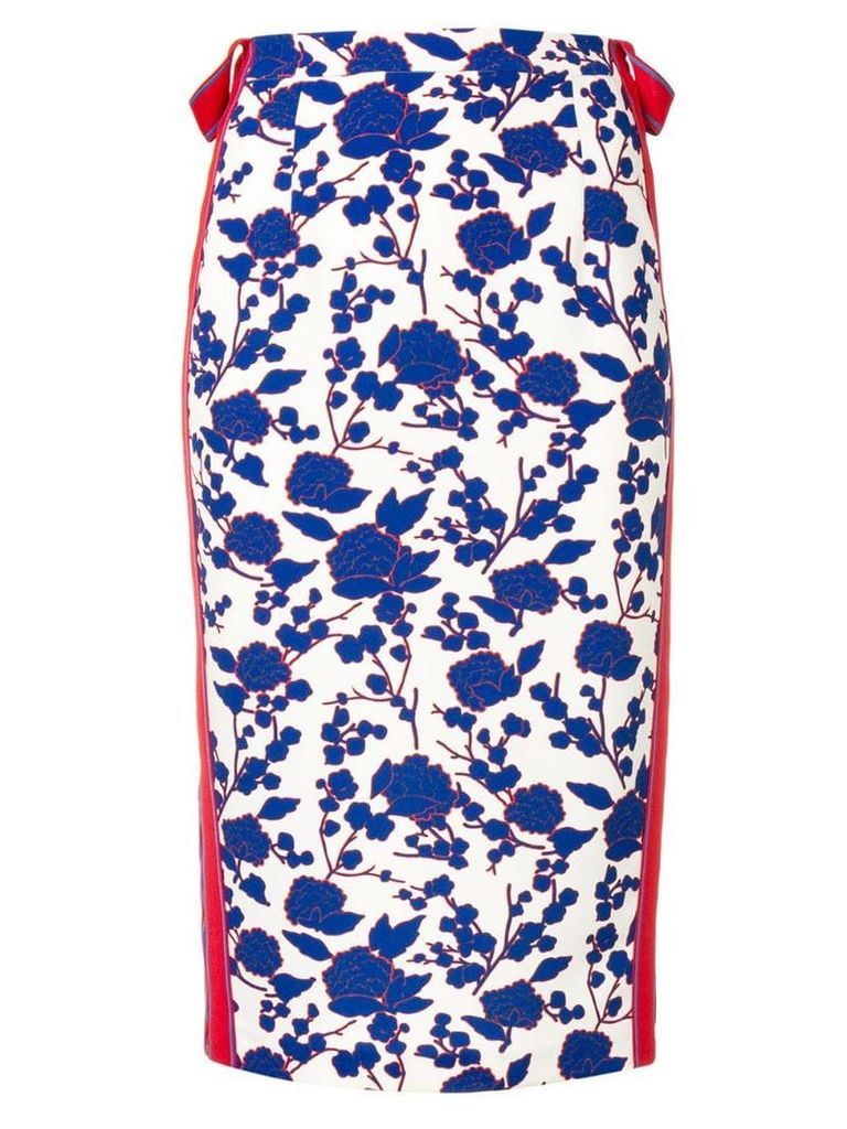 Pinko floral print skirt - Blue