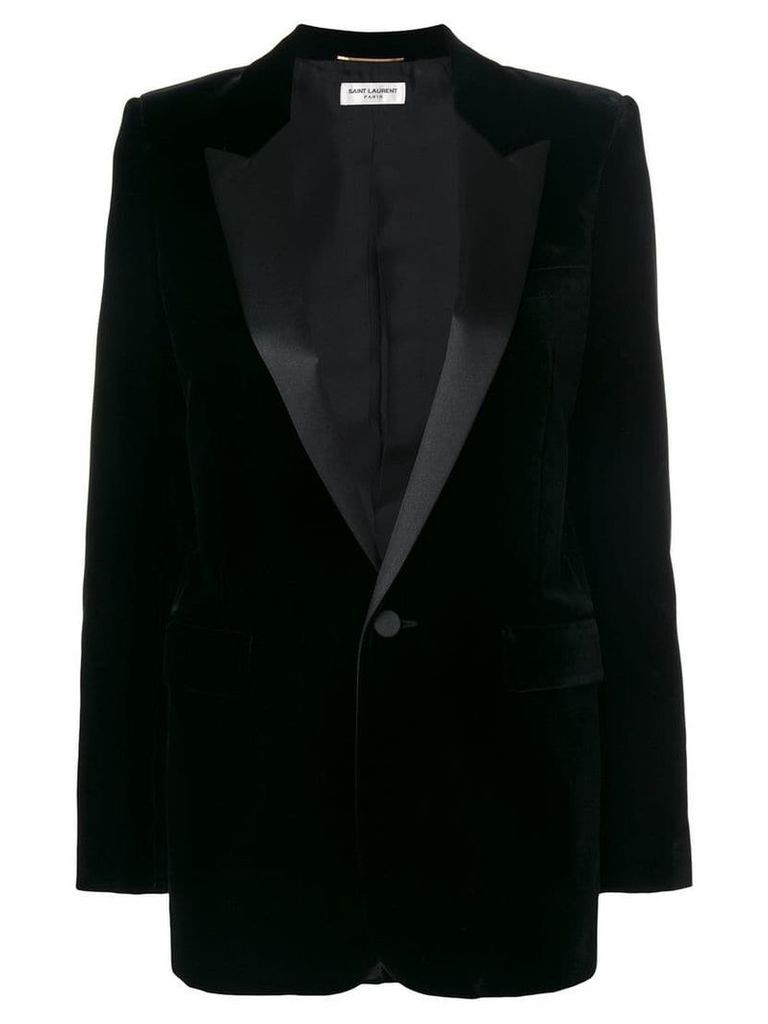 Saint Laurent classic tailored blazer - Black