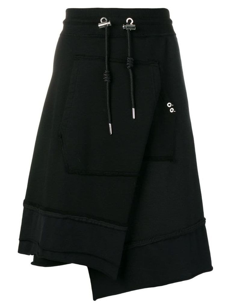 Diesel asymmetric skirt - Black