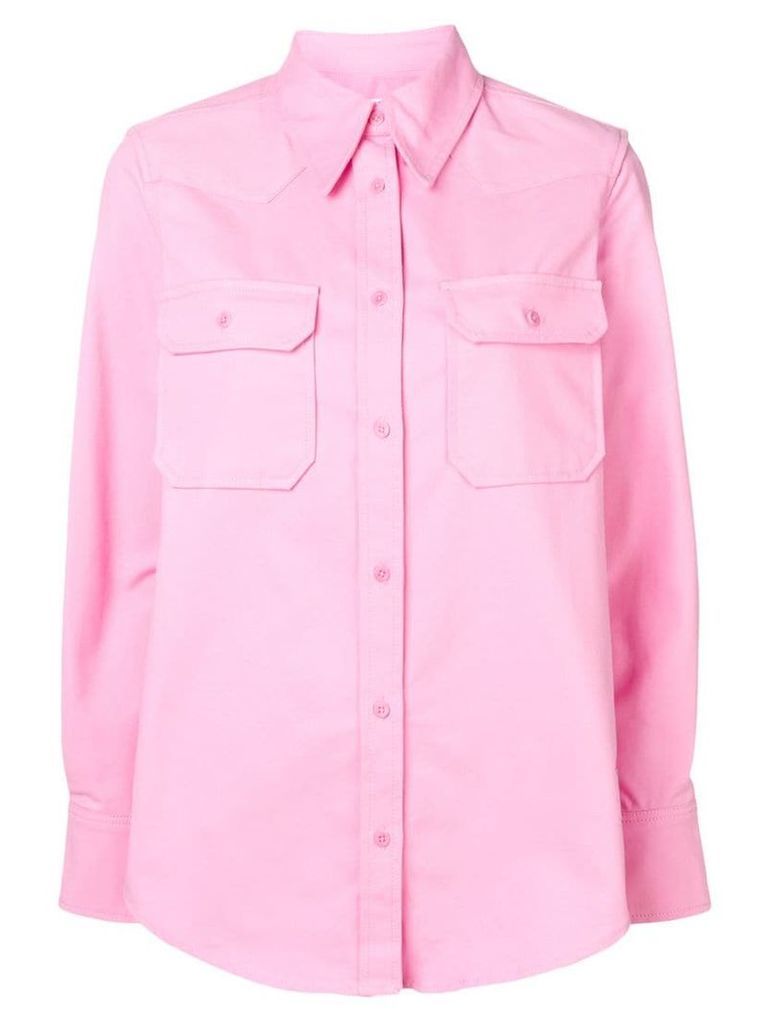 Calvin Klein Jeans double pocket shirt - Pink