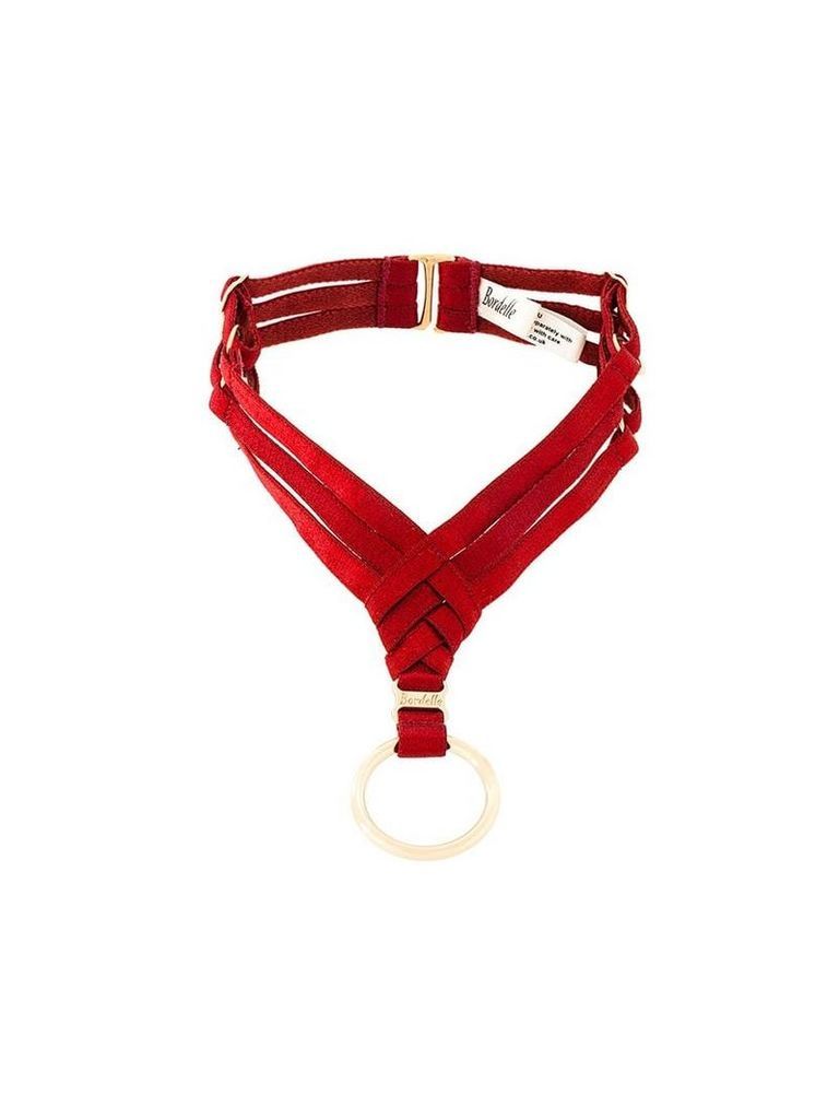 Bordelle 'Asobi' collar - Red