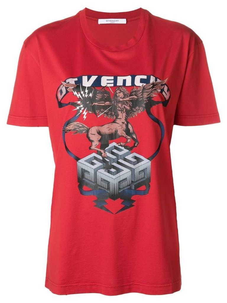 Givenchy centaur print T-shirt - Red