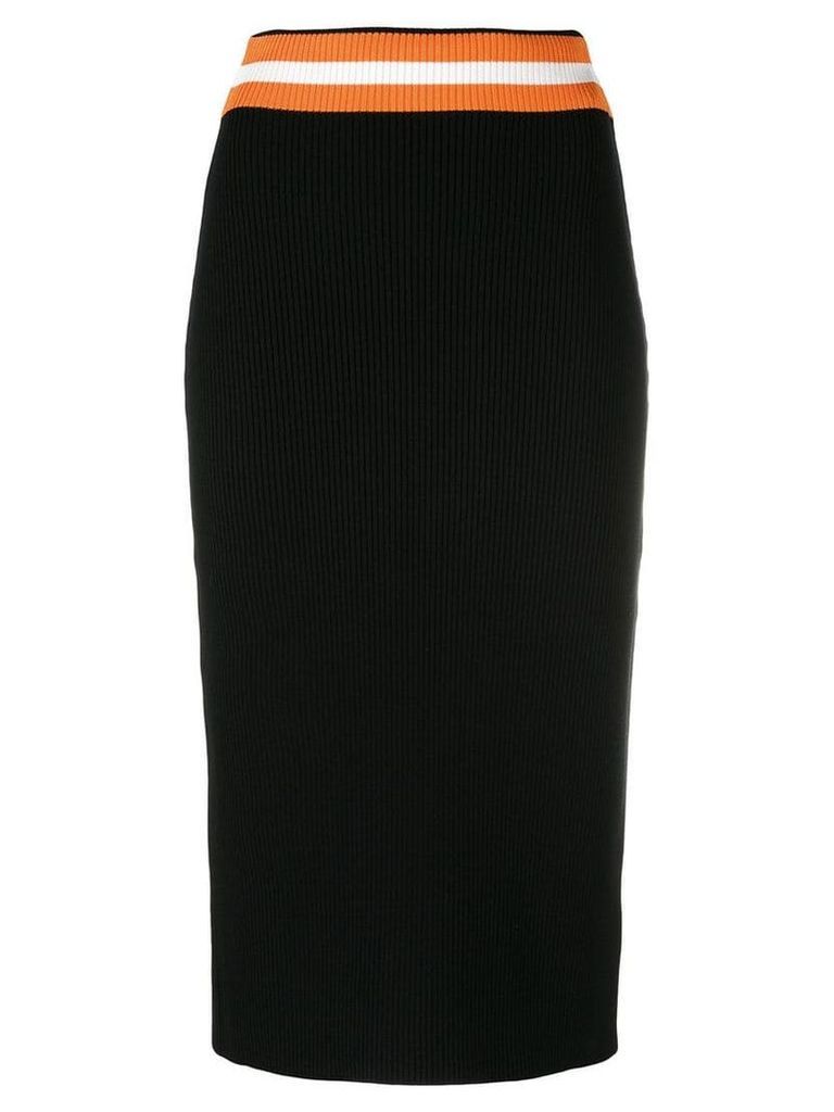 Calvin Klein knitted pencil skirt - Black