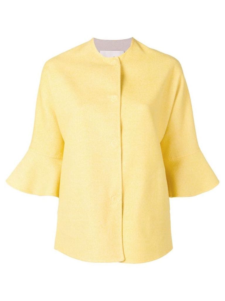 Manzoni 24 ruffled cuff jacket - Yellow