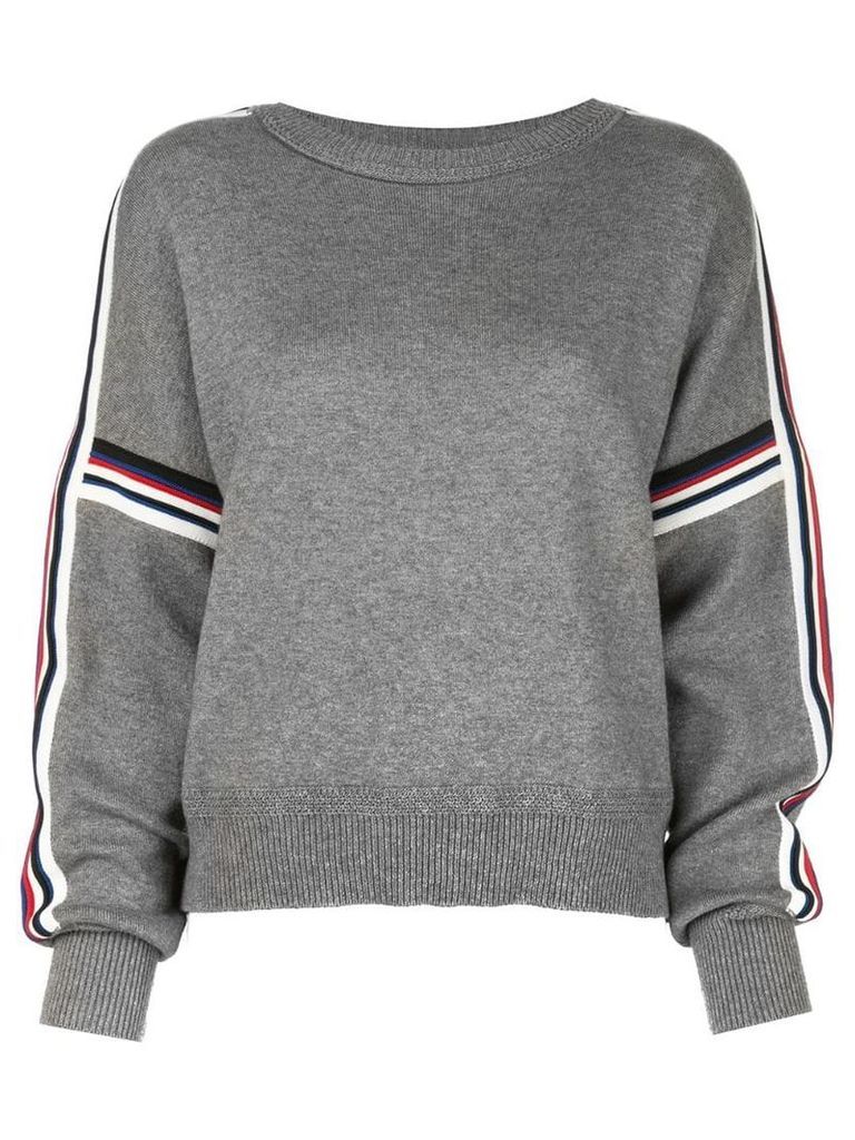 Isabel Marant Étoile stripe detail sweater - Grey