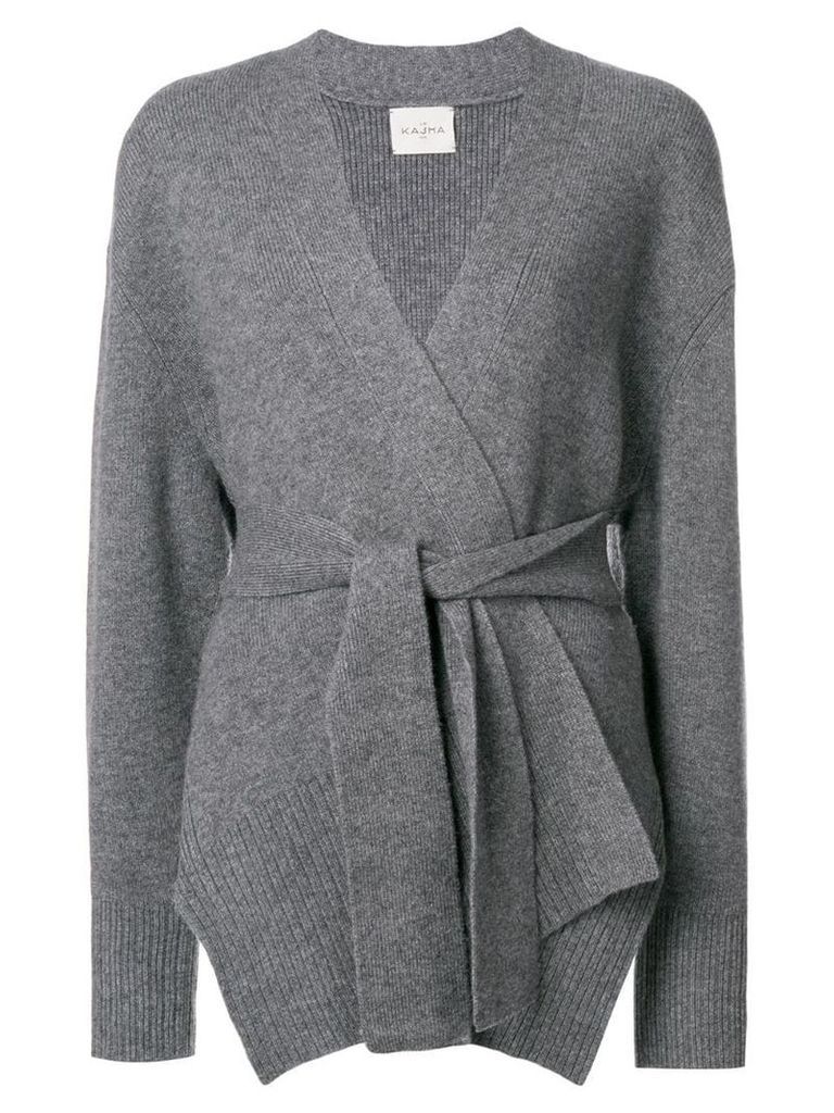 Le Kasha Oxford cardigan - Grey