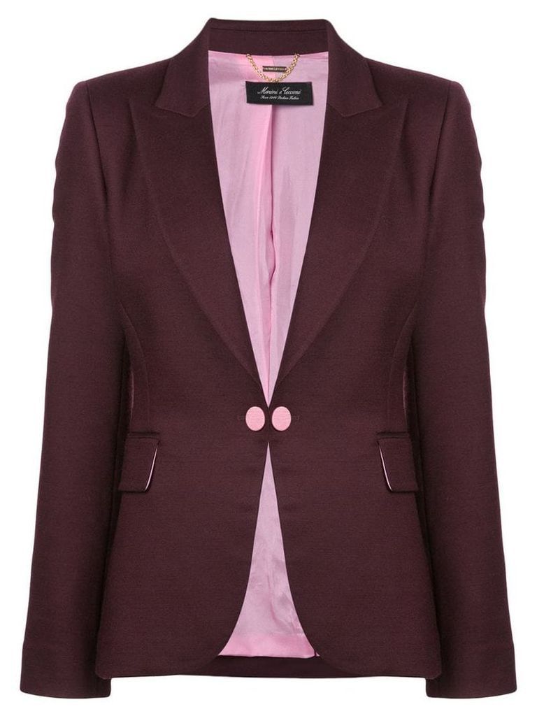 Adam Lippes double face tailored blazer - Pink