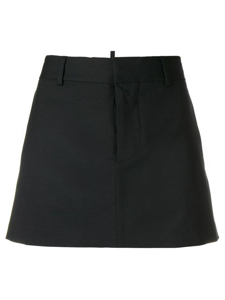 Dsquared2 tailored A-line mini skirt - Black