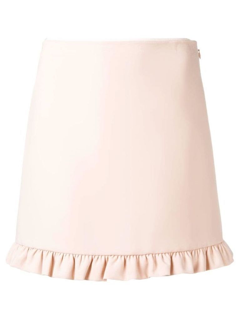 Miu Miu short ruffle skirt - Pink