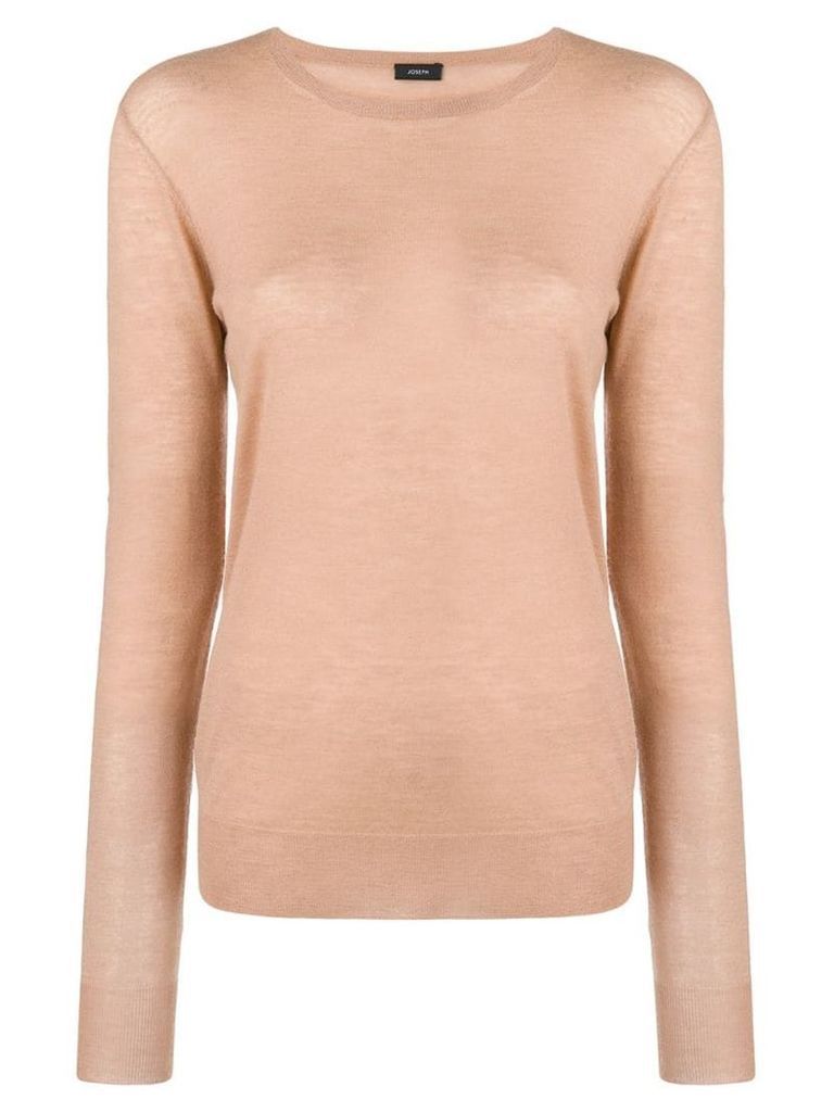 Joseph cashmere fitted sweater - Brown