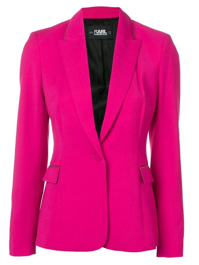 Karl Lagerfeld tailored blazer - Pink
