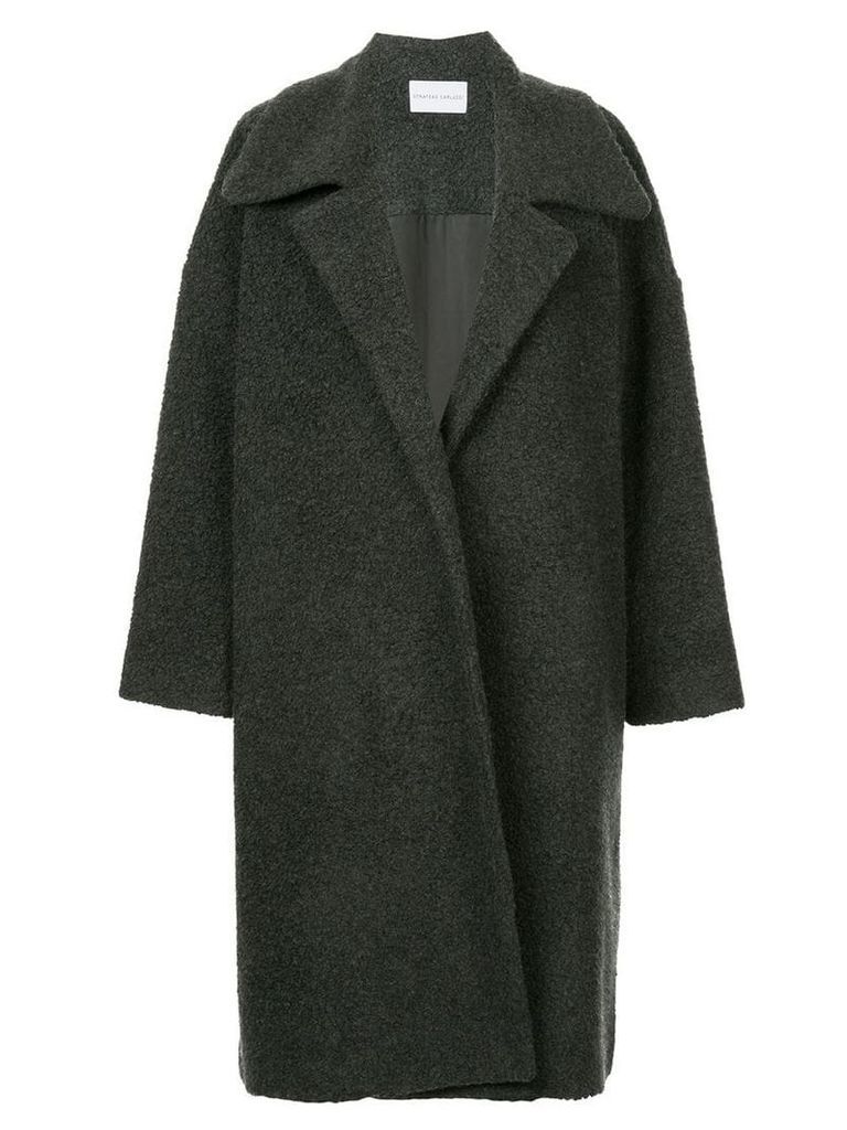 Strateas Carlucci oversized coat - Grey