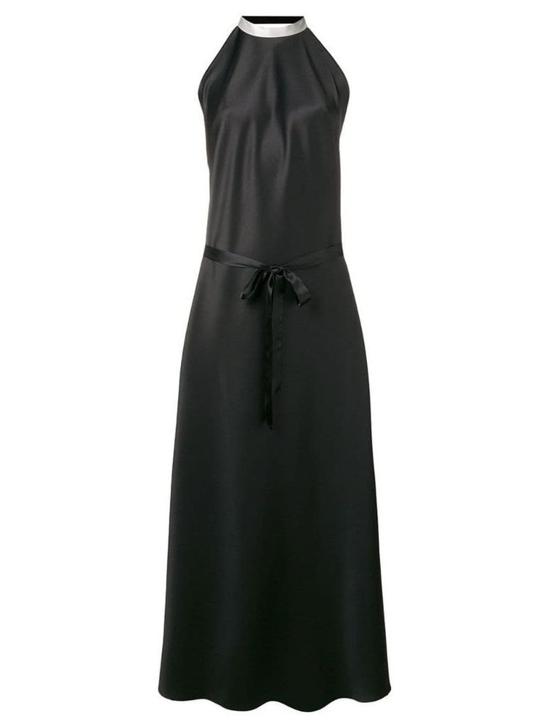 Styland halterneck long dress - Black