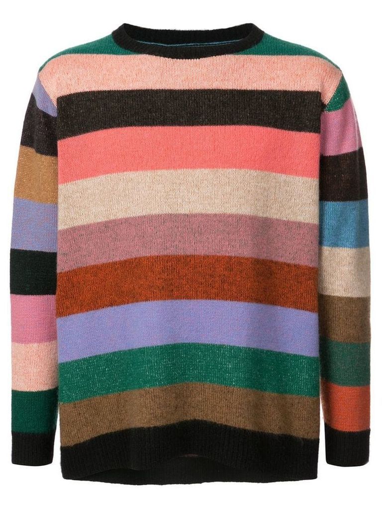 The Elder Statesman striped sweater - Multicolour