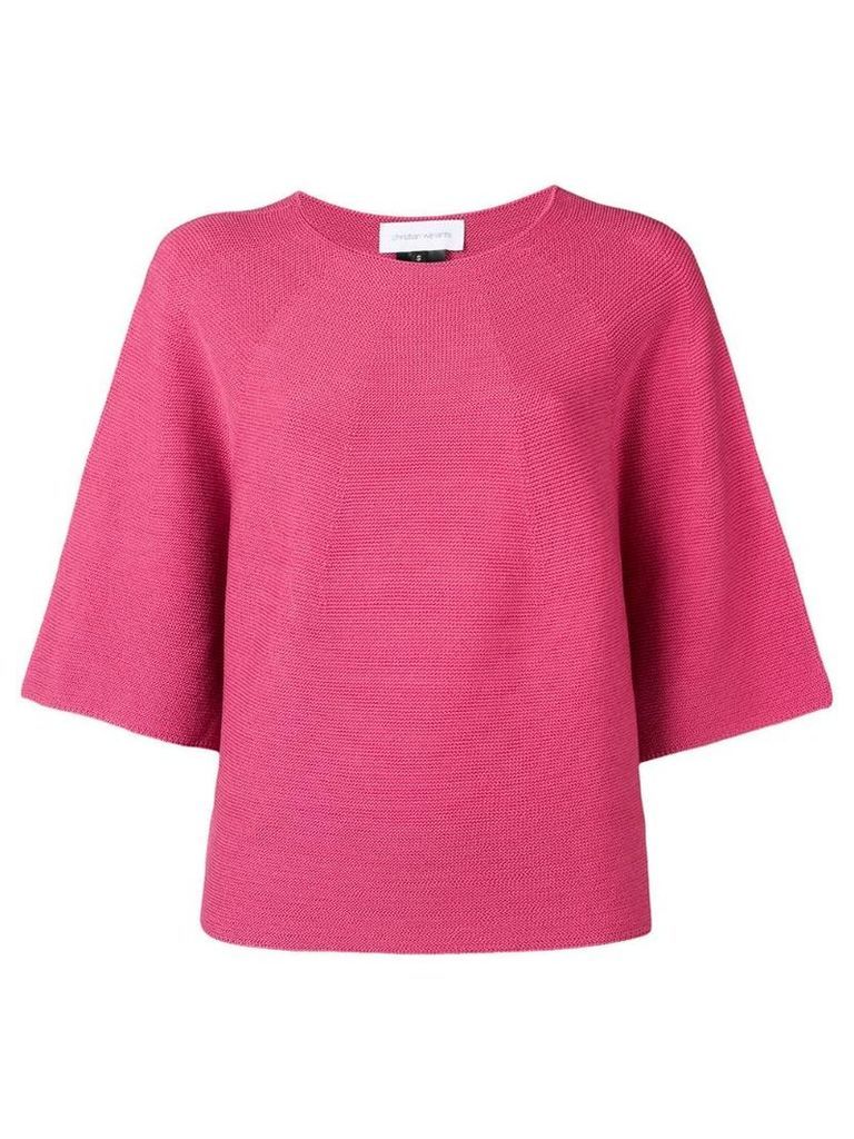 Christian Wijnants knitted T-shirt - Pink