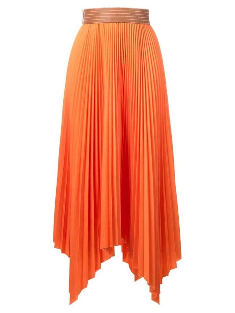 Loewe pleated skirt - Orange