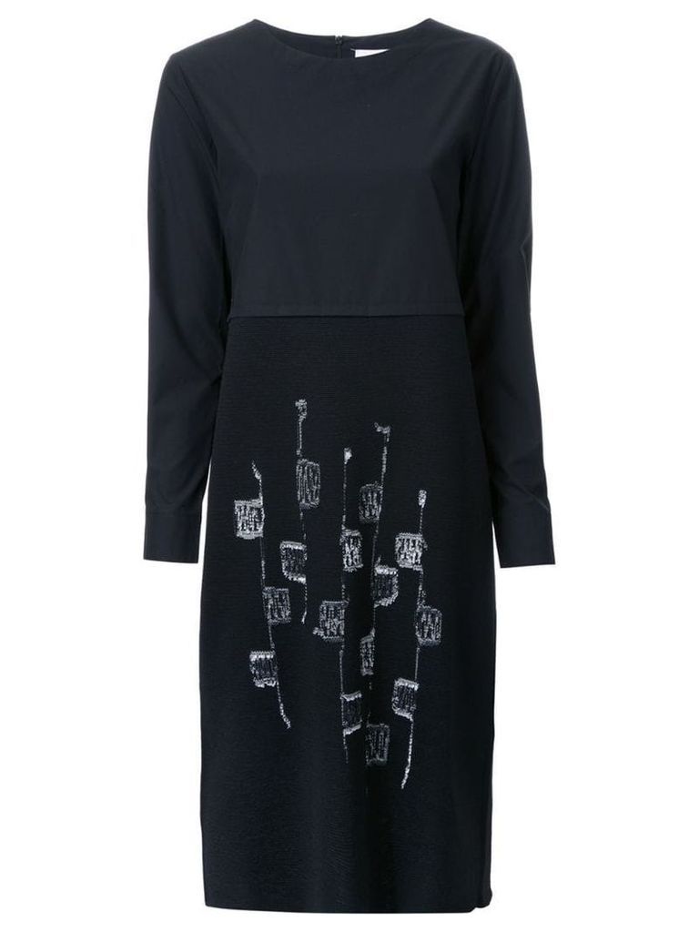 Jimi Roos black knitted dress