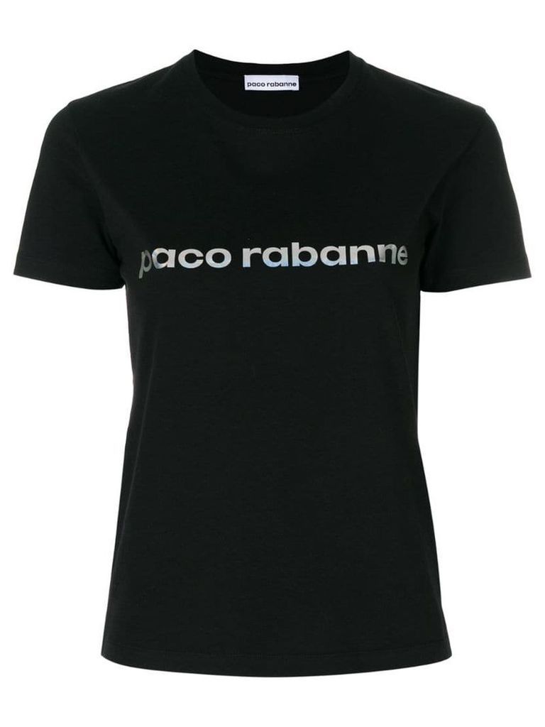 Paco Rabanne logo T-shirt - Black