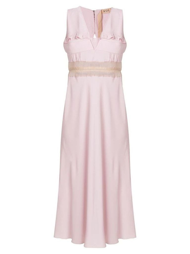 Nº21 sheer waist dress - Pink