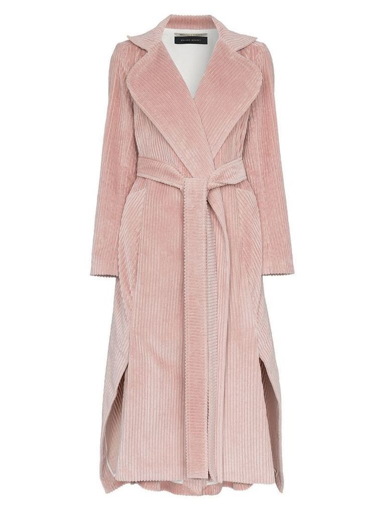 Roland Mouret Marvin cotton trench coat - White
