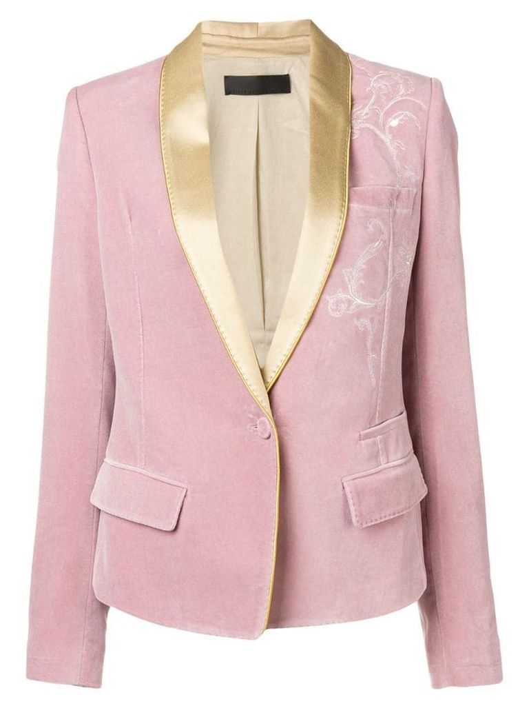Haider Ackermann embroidered blazer - Pink