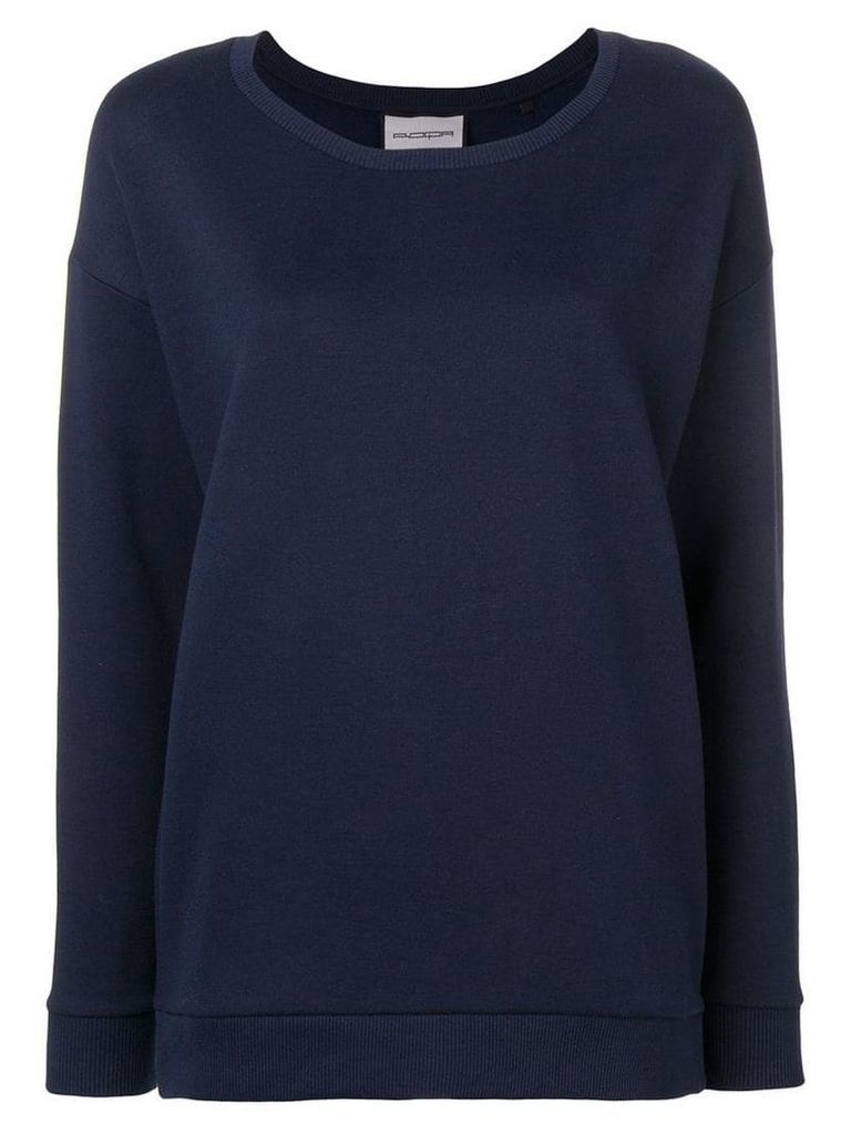 Roqa side zip sweatshirt - Blue