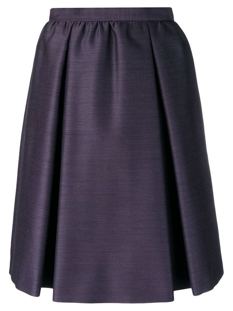 Bottega Veneta A-line skirt - Purple