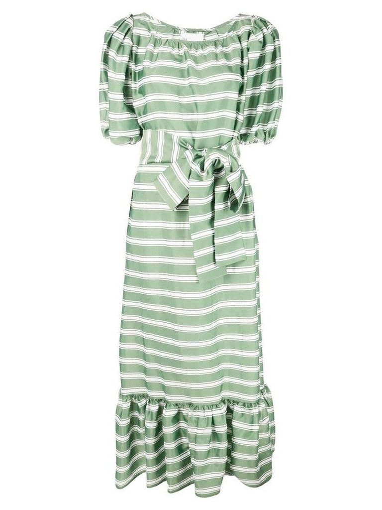 Lisa Marie Fernandez maxi striped dress - Green