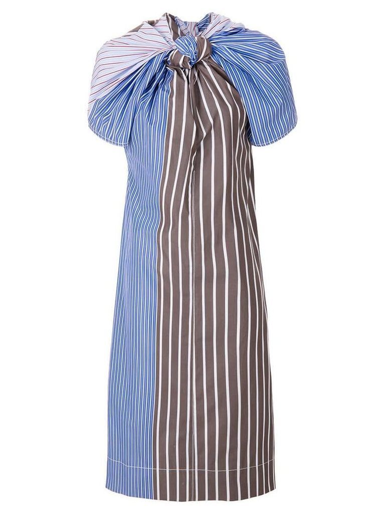Marni knotted stripe dress - Multicolour