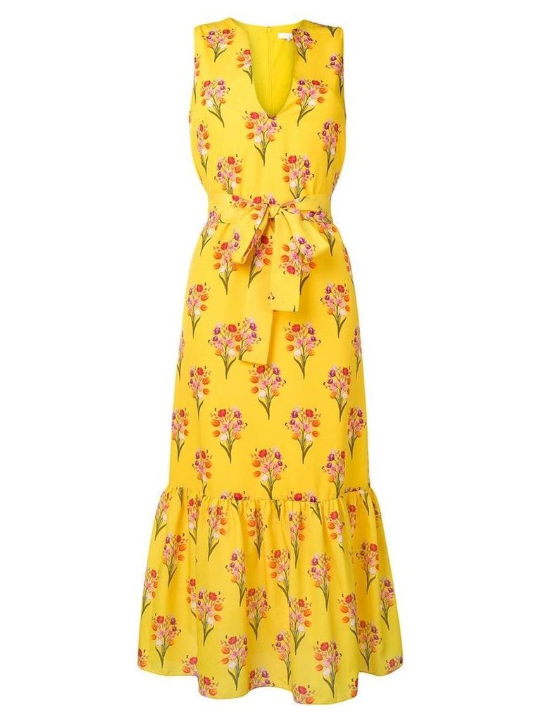 Borgo De Nor floral print dress - Yellow